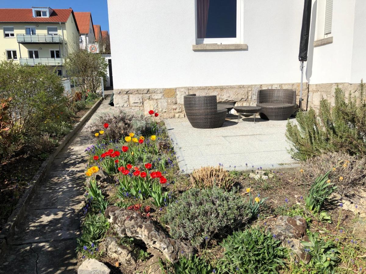 Altstadt Naehe 7 Min Fussweg Ueber Alte Maibruecke Zu Pension Mit Balkon & Garten, Ideal For Long Stay, Relocation Ochsenfurt Exterior photo